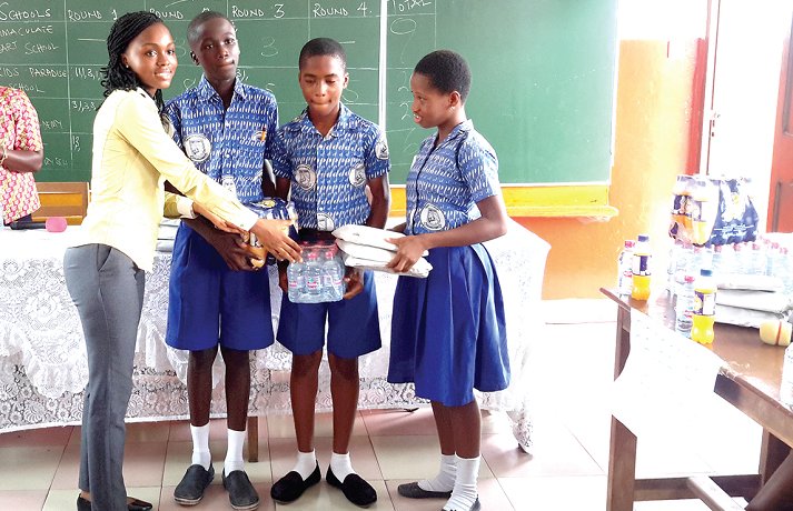 It was a host and win for the Kids Paradise School Junior Graphic Fan Club members at Taifa.